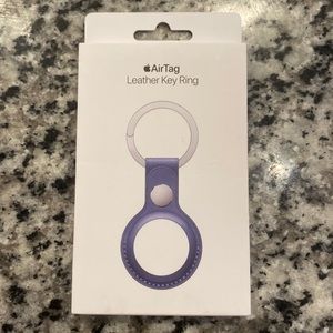 Apple AirTag Leather Key Ring